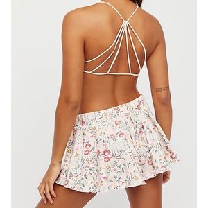 Free people strappy back blue bra♥️size M/L